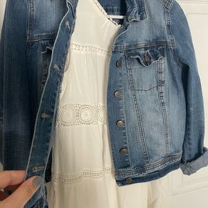 Maternity jean jacket!